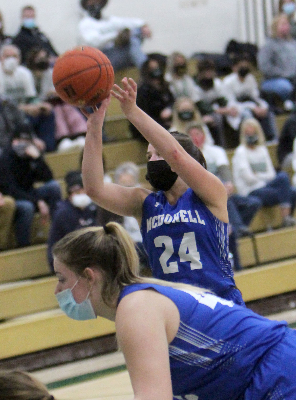 McDonell girls basketball at Northwood 2-18-21